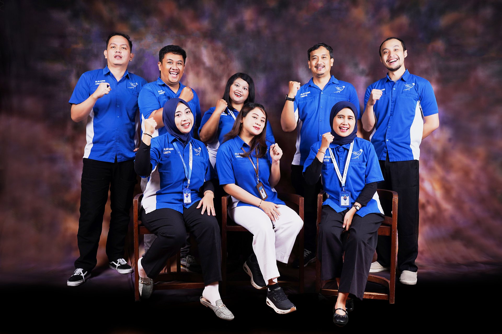 The Jalak Kargo team at our Yogyakarta branch